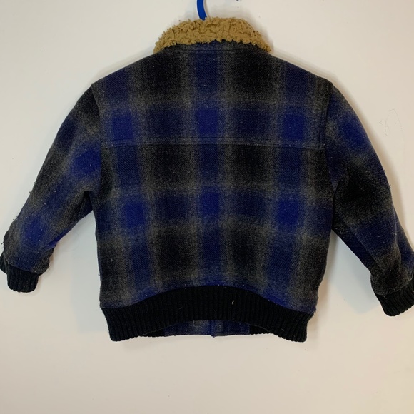Boys Lined Fall Coat - 3T - Picture 3 of 4
